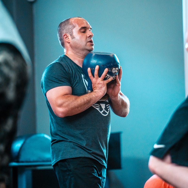 Membre CrossFit Chapelle en entraînement